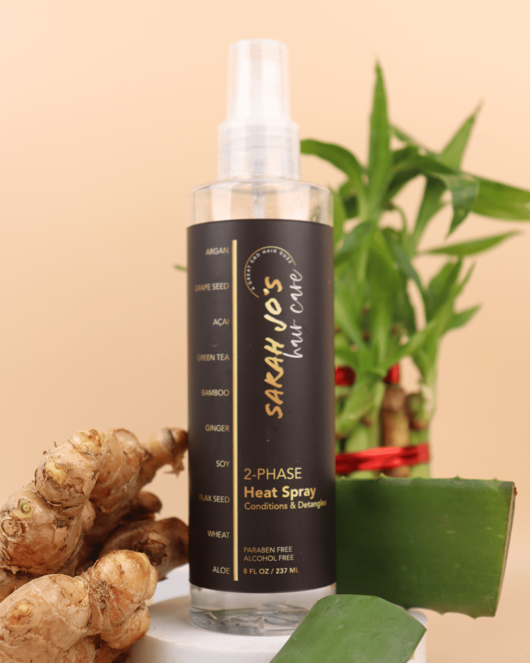 Sarah Jo's 2 - Phase Heat Spray - Sarah Jo's Beauty Chateau